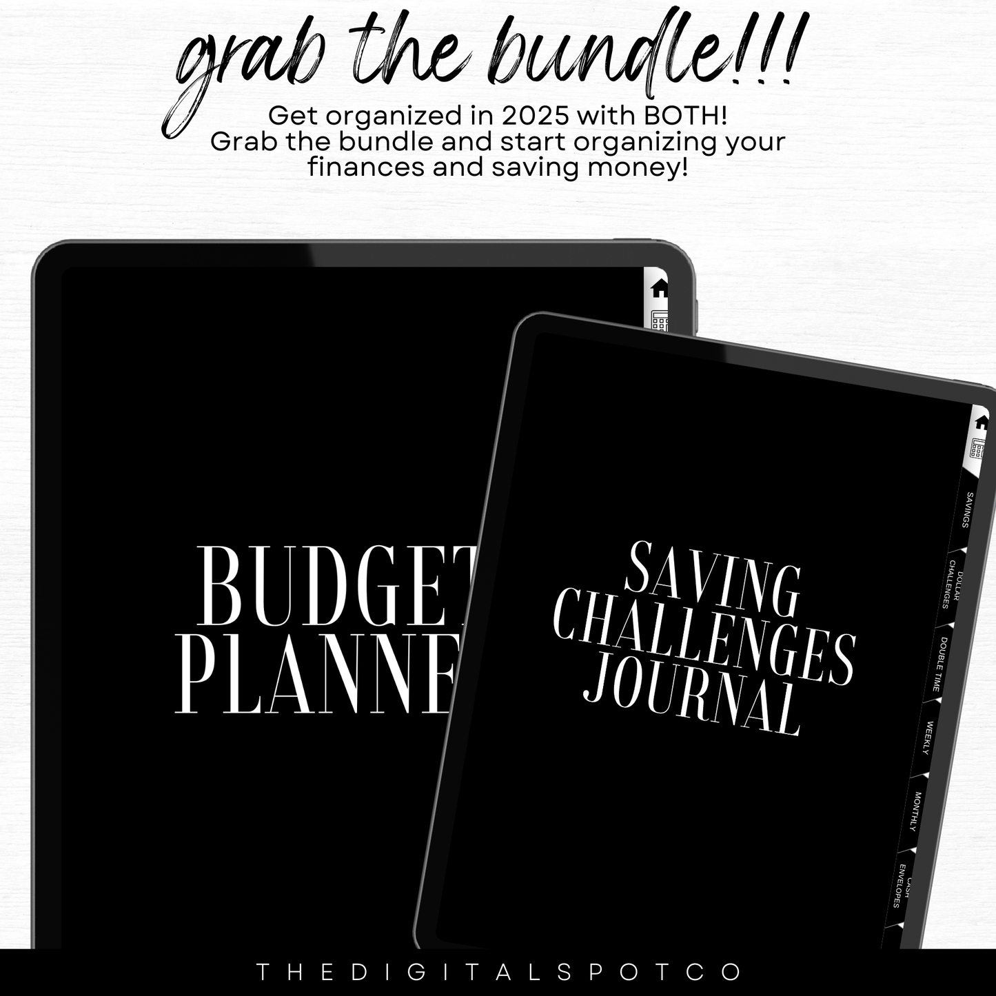 This product features the digital budget planner compatible with GoodNotes.
