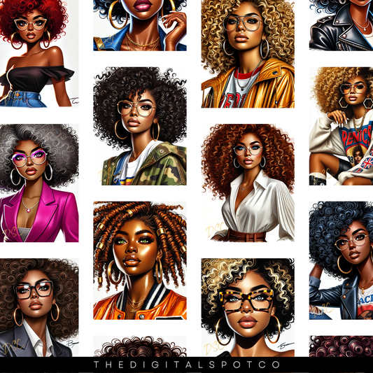 This product features the I Love My Afro Custom GPT