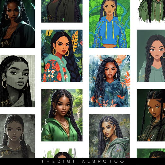 This product includes the Green Hoodie SREF Guide