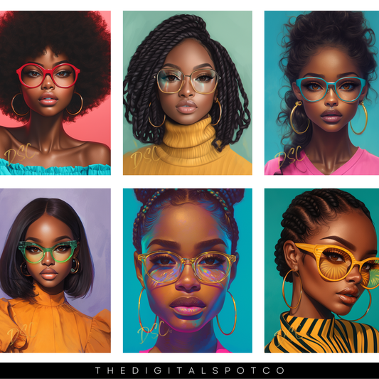 This product is the I Love My Glasses MidJourney Prompt Guide