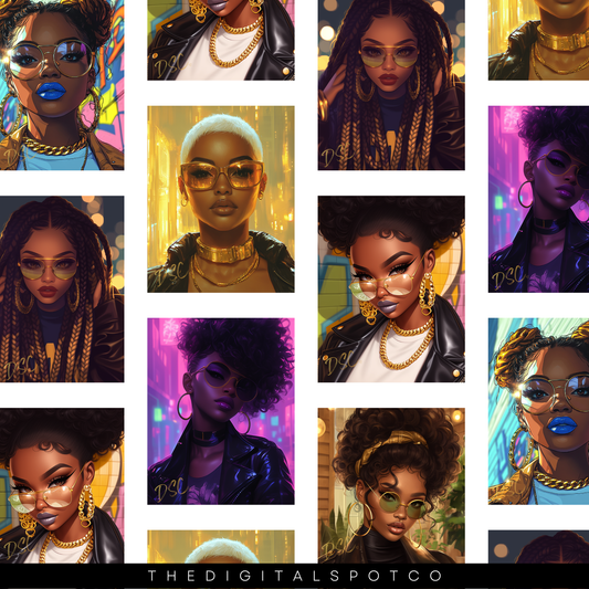 This product includes the Mixed Styles Vol I MidJourney Prompt Guide