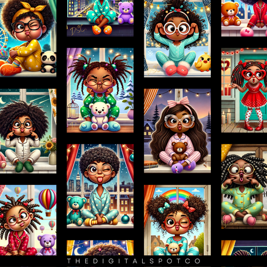 The product includes the Black Girl Bedtime Faces