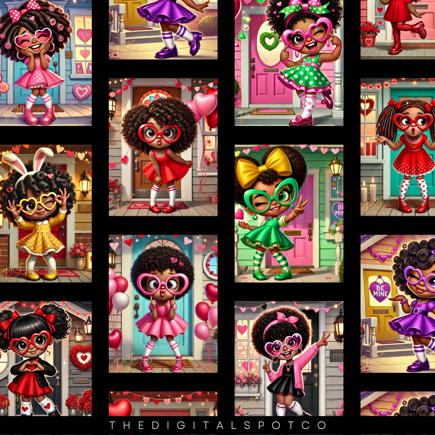 This product includes the Black Girl Valentine Fun Prompt Guide