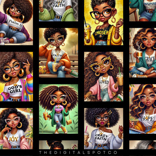 This product includes the God's Girl Prompt Guide