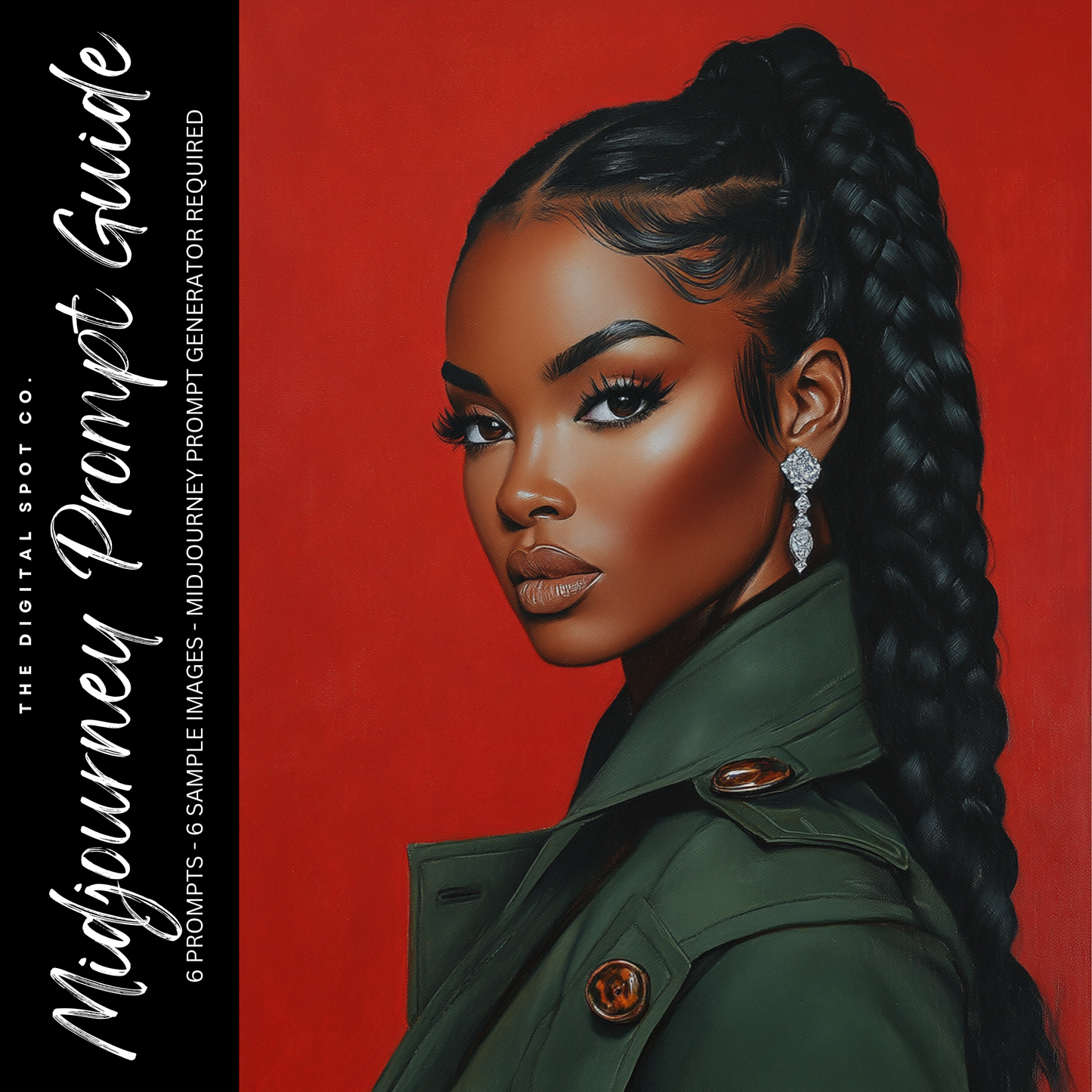 This product includes the Strike A Pose MidJourney Prompt Guide