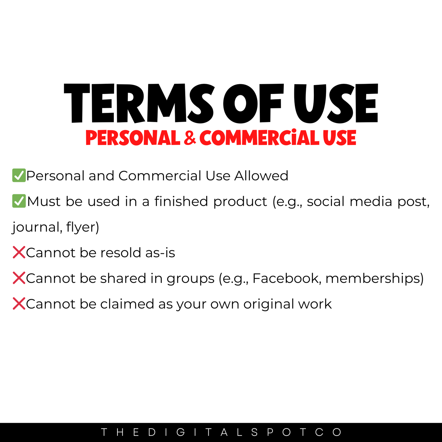 This includes the terms of use for Ai artwork.