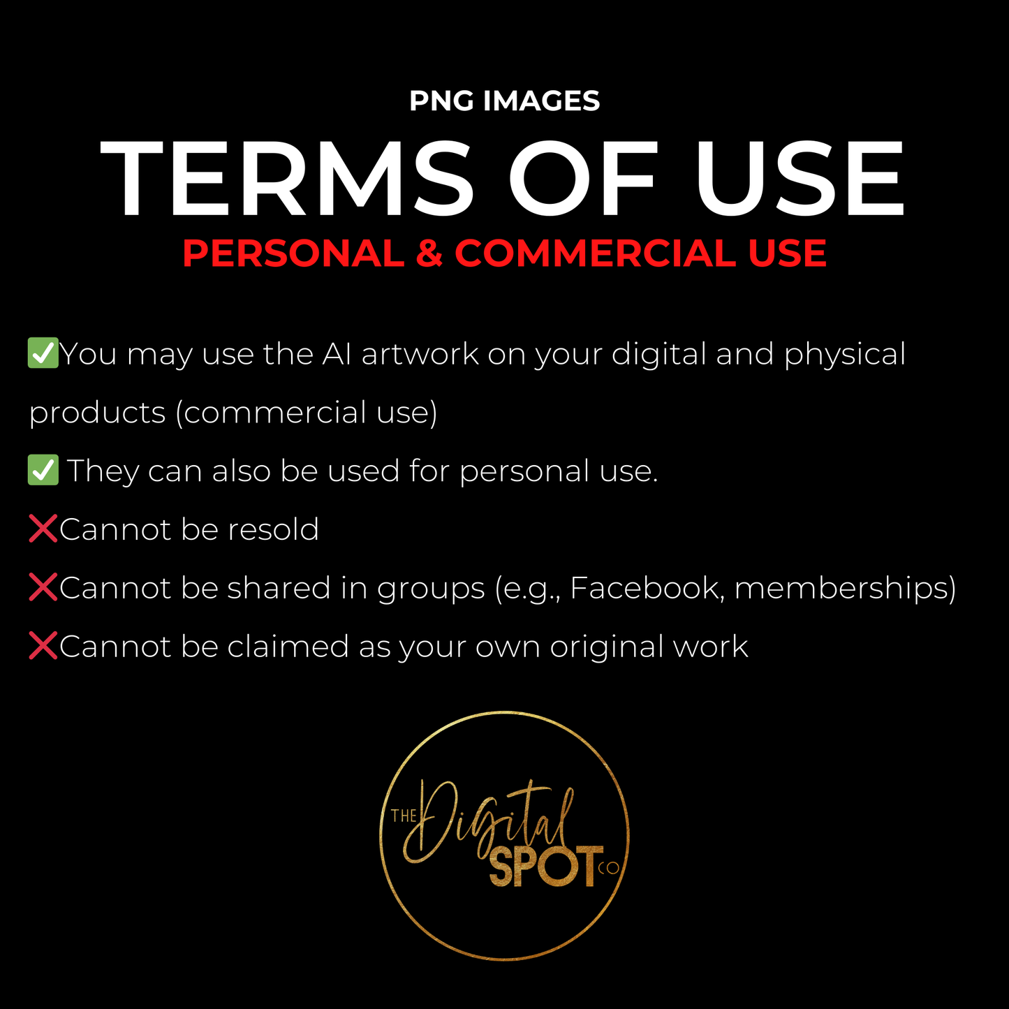 THESE ARE THE TERMS OF USE FOR PNG IMAGES.