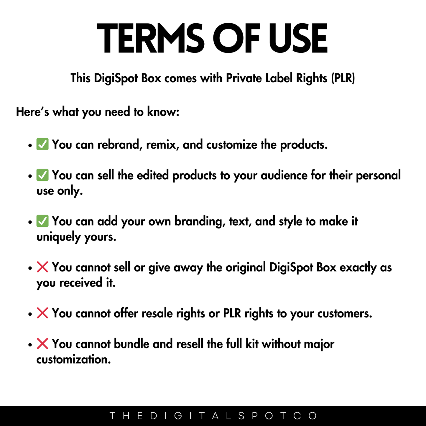 This product includes the DigiSpot Box Volume 1, PLR Journal Kit for Digital Product Sellers