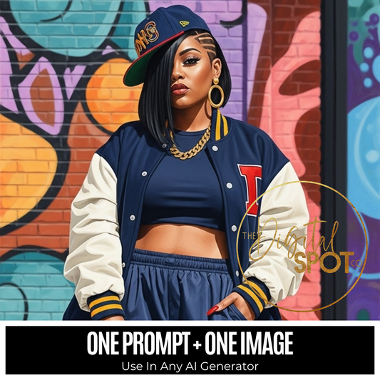 One Prompt + One Raw Image - Digi Girl Pose 18