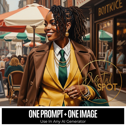 One Prompt + One Raw Image - Digi Girl Pose 24