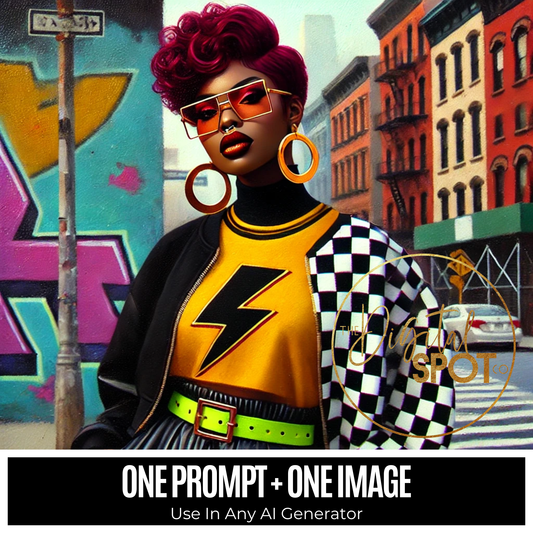 One Prompt + One Raw Image - Digi Girl Pose 29