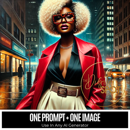 One Prompt + One Raw Image - Digi Girl Pose 30