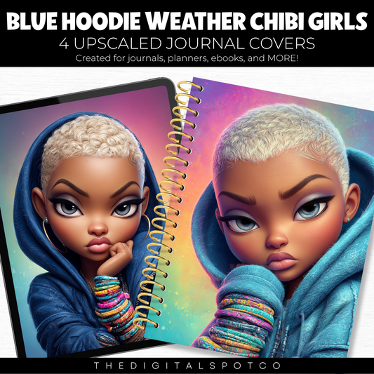 4-Pack PLR Journal Covers - Originals and High-Resolution PNGs - PLR License for Commercial Use