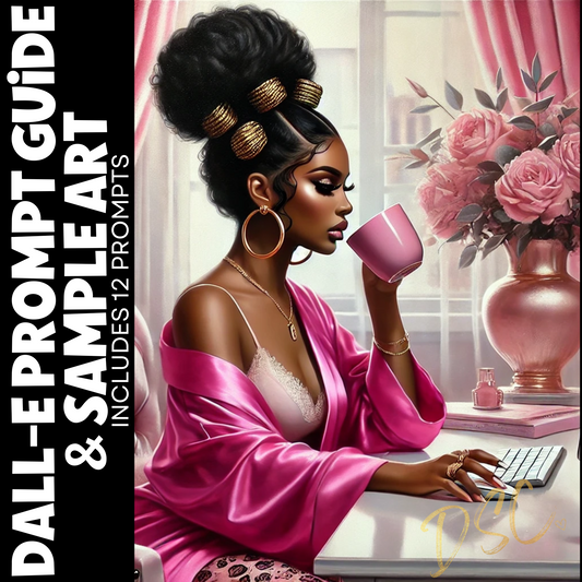 This product includes the Black Girl Hard at Work Prompt Guide