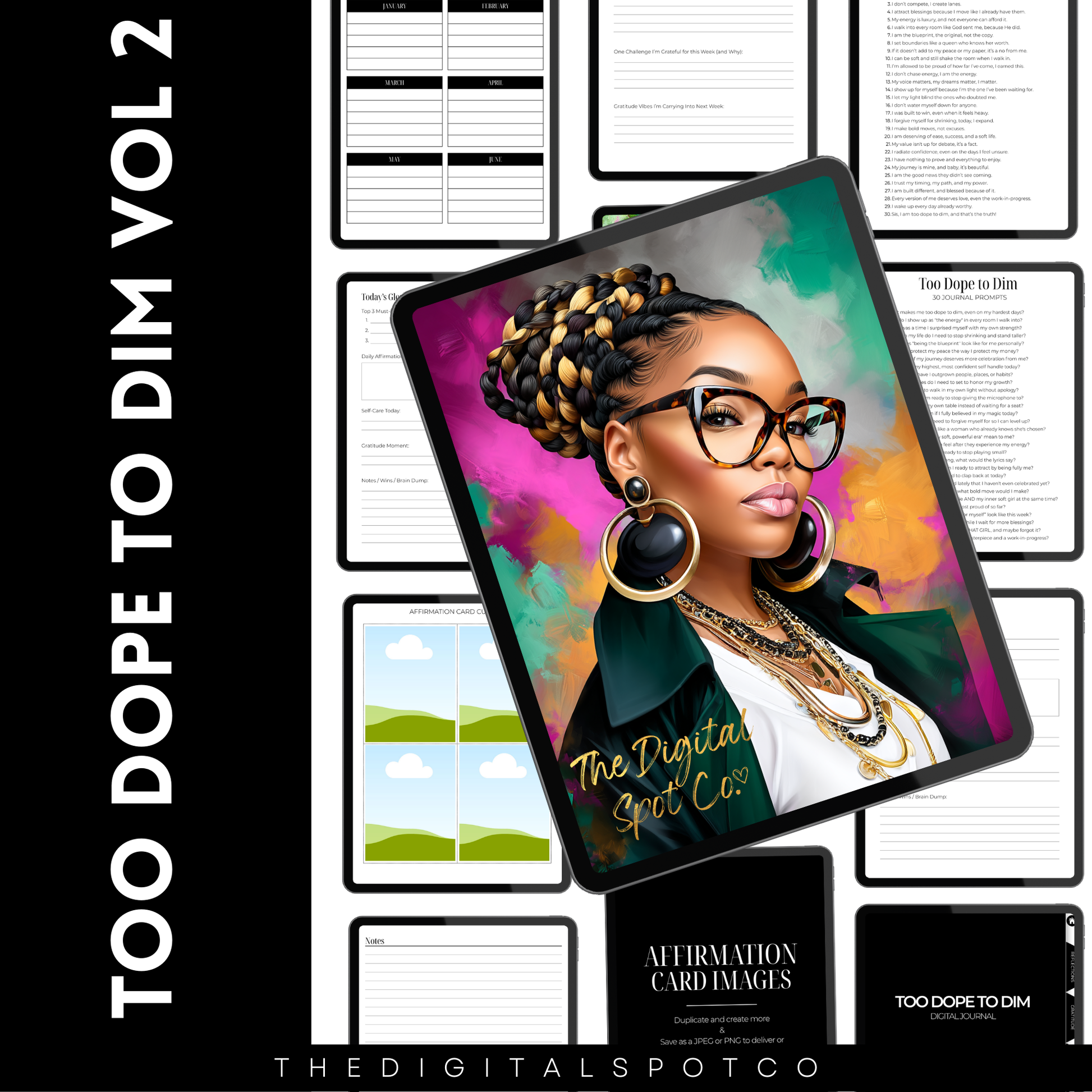 This product includes the DigiSpot Box BUNDLE Volume 1 & 2