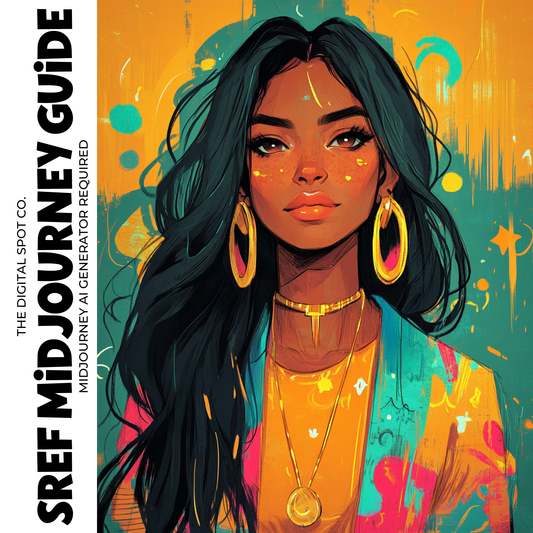 This product includes the Flowy Hair SREF Guide