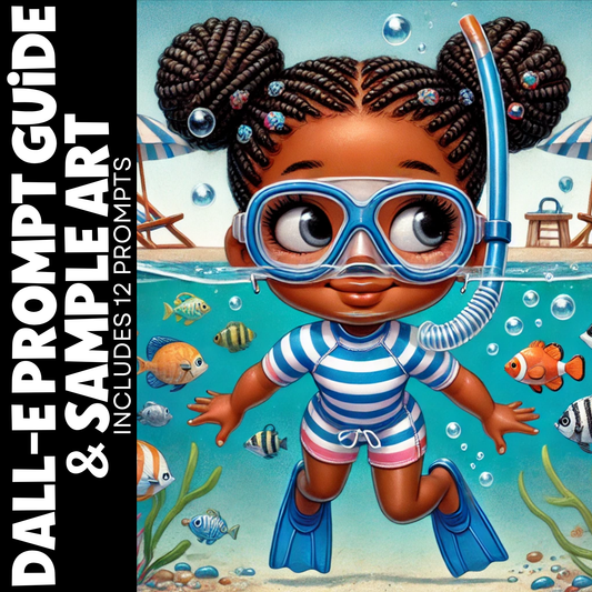 This product features the Fun In The Sun Dall E Prompt Guide
