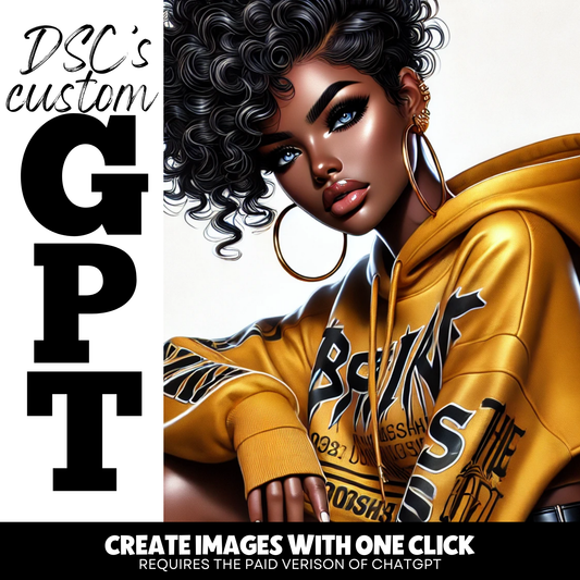 This product features the Pop Art Vibes Custom GPT