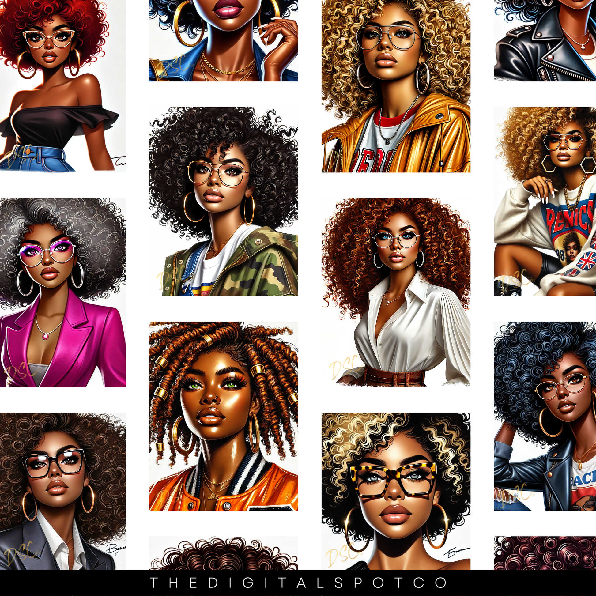 This product features the I Love My Afro Custom GPT