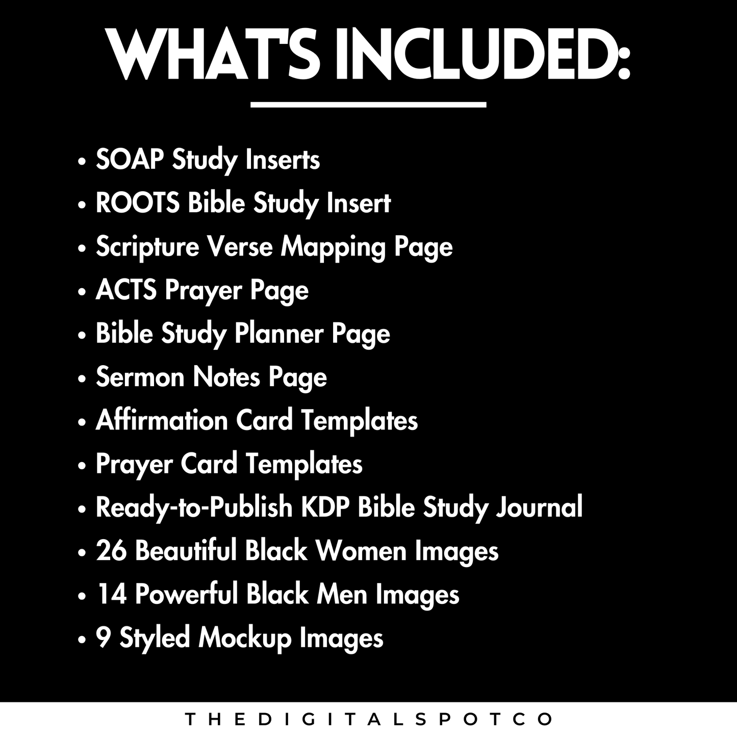 This product features the PLR Faith and Focused DigiSpot Box that can be remixed, rebranded, and sold for commercial use.